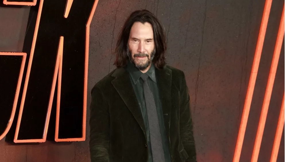 Keanu Reeves attends the "John Wick: Chapter 4" UK Gala Screening at Cineworld Leicester Square in London, England. London, United Kingdom - March 06, 2023