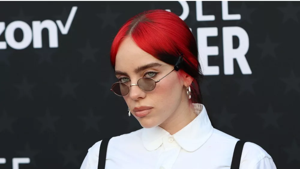 Billie Eilish at the 29th Annual Critics Choice Awards - Arrivals at the Barker Hanger on January 14, 2024 in Santa Monica, CA