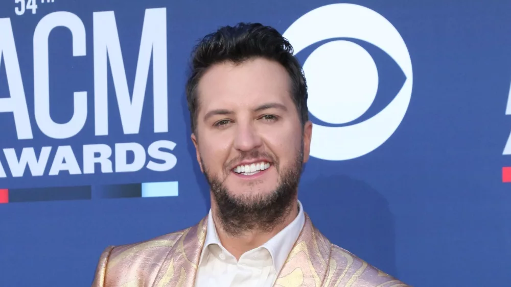 Luke Bryan at the 54th Academy of Country Music Awards at the MGM Grand Garden Arena on April 7, 2019 in Las Vegas, NV