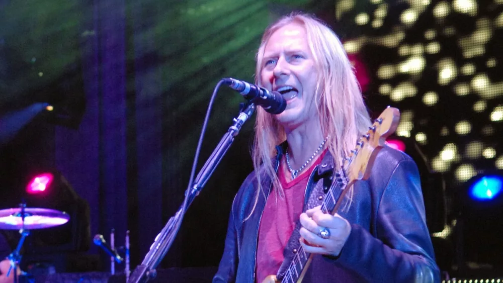 Guitarist/Vocalist Jerry Cantrell of the Heavy Metal band Alice in Chains performs in concert October 4, 2010 at Red Rocks Amphitheater in Denver, CO.