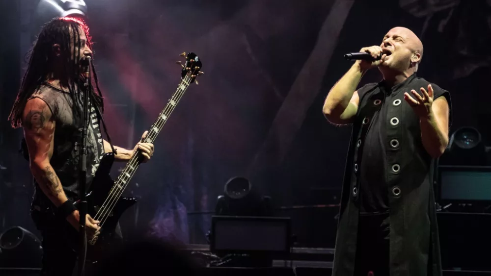 Disturbed performs at Soaring Eagle Casino in Mt. Pleasant, Michigan - July 12, 2018