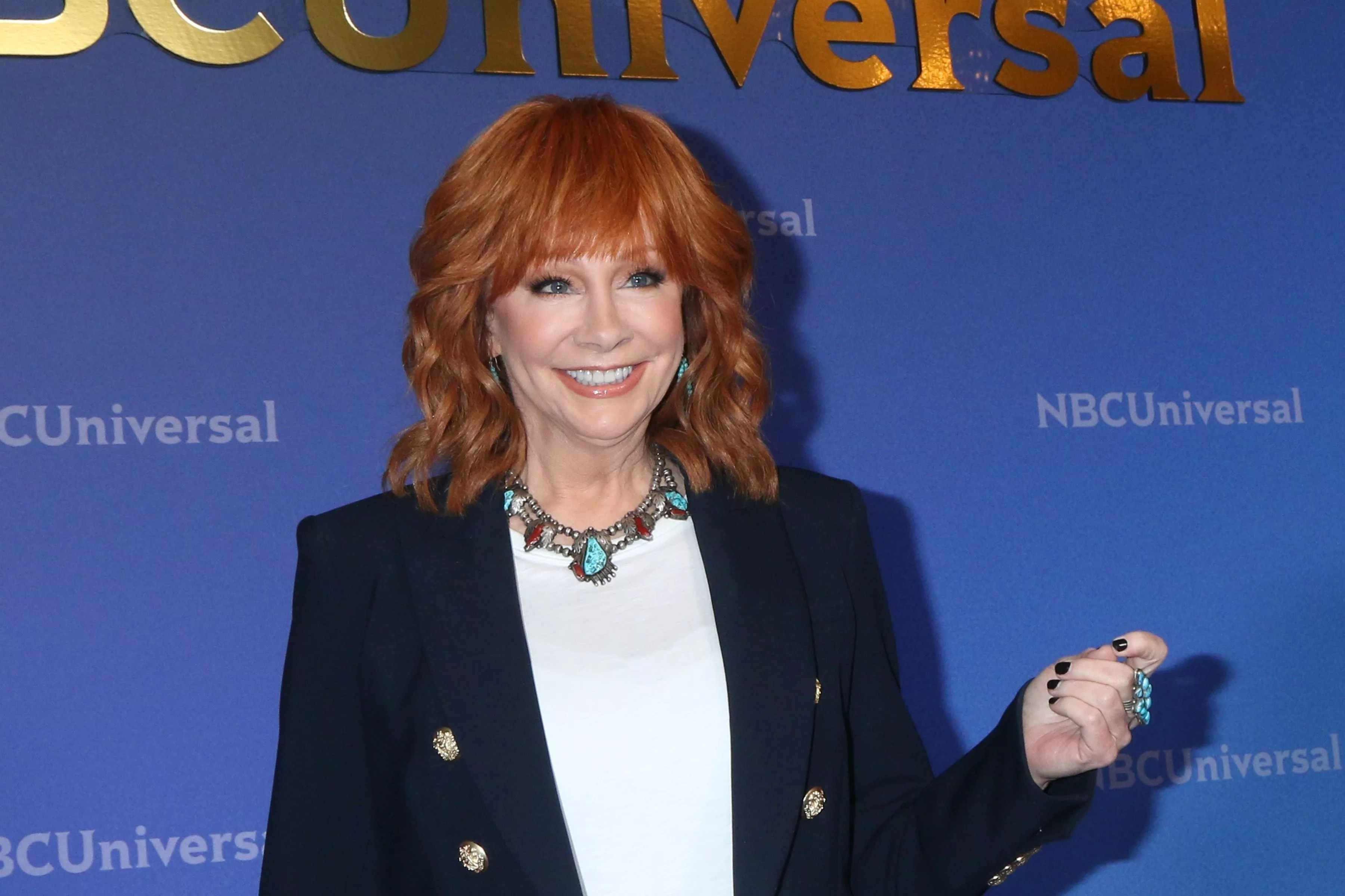 Reba McEntire at the NBCUniversal TCA Press Tour at the Langham Hotel on July 14, 2024 in Pasadena, CA. LOS ANGELES - JUL 14