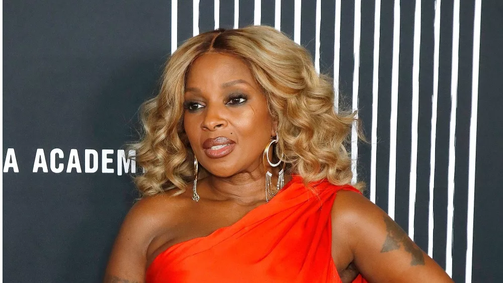 Mary J Blige at the premiere of Netflix's 'The Umbrella Academy' at ArcLight Hollywood on February 12, 2019 in Los Angeles, California,