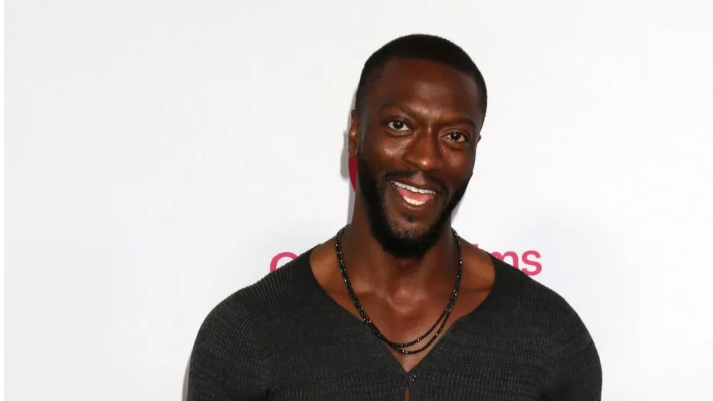 Aldis Hodge at the Wolfs Los Angeles Premiere at the TCL Chinese Theater IMAX on September 18, 2024 in Los Angeles, CA