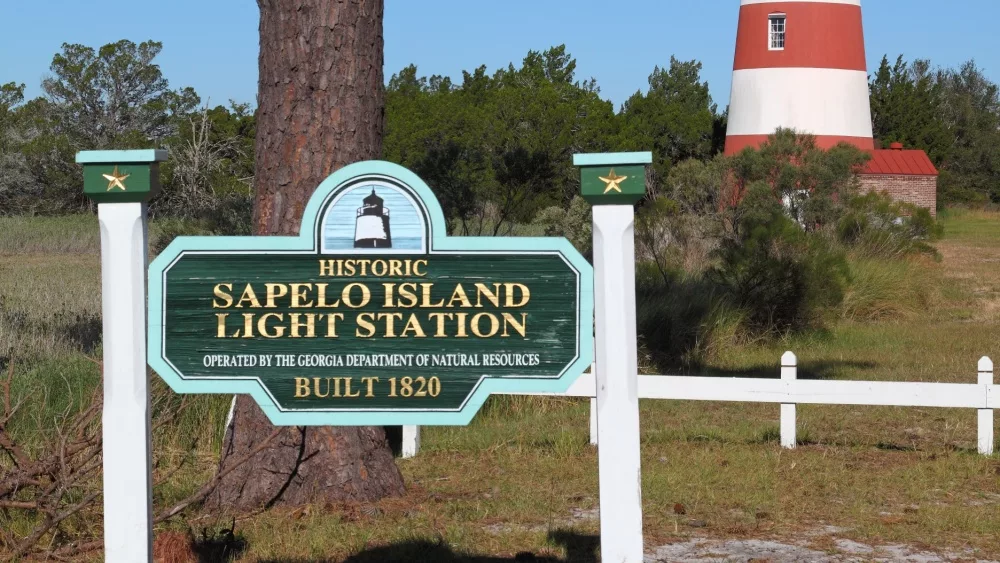 Sapelo Island Light (1820), Sapelo Island, Georgia, USA