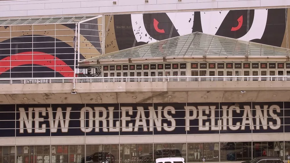 New Orleans - December 29, 2021: Smoothie King Center home of NBA's New Orleans Pelicans