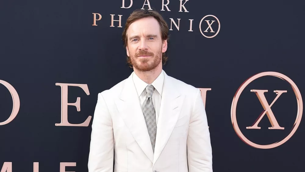 MIchael Fassbender arrives for the 'Dark Phoenix' Global Premiere on June 04, 2019 in Hollywood, CA