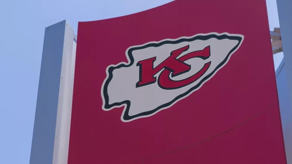 Kansas City, Missouri - May 22, 2022: Kansas City Chiefs' logo