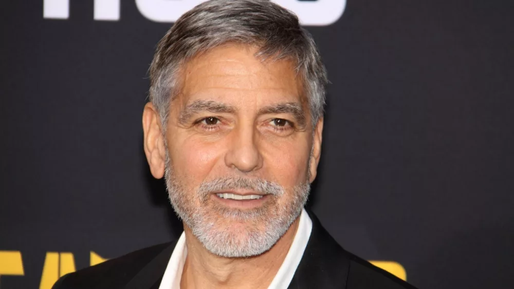 George Clooney at the premiere of CATCH-22 on May 7, 2019 at the TCL Chinese Theatre in Hollywood, CA. HOLLYWOOD, CA - MAY 07, 2019