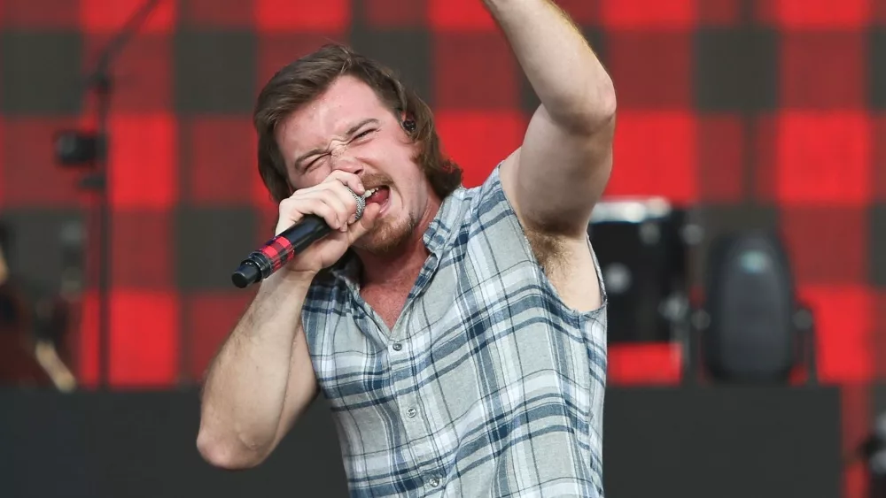 Morgan Wallen performs in concert during the "Can't Say I Ain't Country" Tour on July 20, 2019 at Northwell Health at Jones Beach Theater in Wantagh, New York.