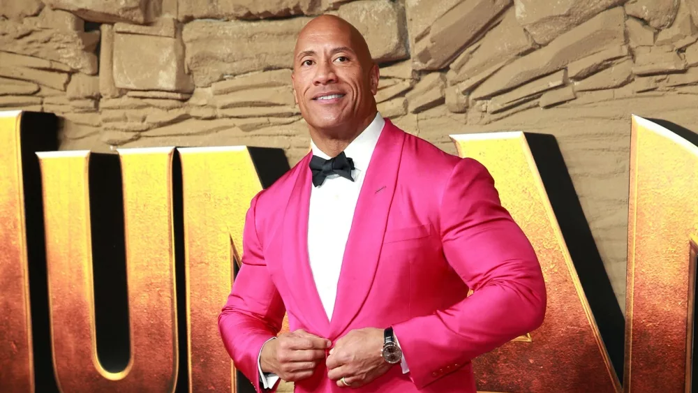 Dwayne Johnson attend the Jumanji: The Next Level film premiere at BFI Southbank. London, United Kingdom-December 5, 2019