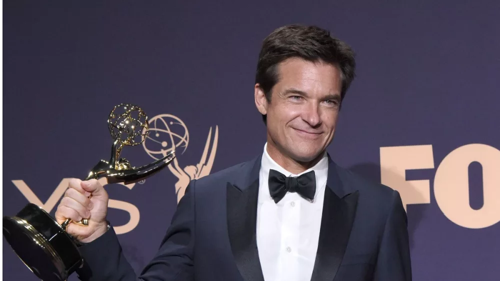 Jason Bateman at the Emmy Awards 2019: PRESS ROOM at the Microsoft Theater on September 22, 2019 in Los Angeles, CA