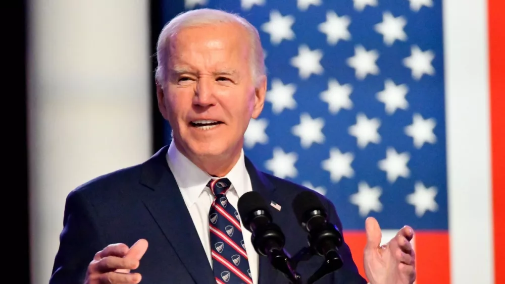 U.S. President Joe Biden’s remarks on the anniversary of the Capitol Riots, on January 5, 2024, near Valley Force National Park in Blue Bell, PA.