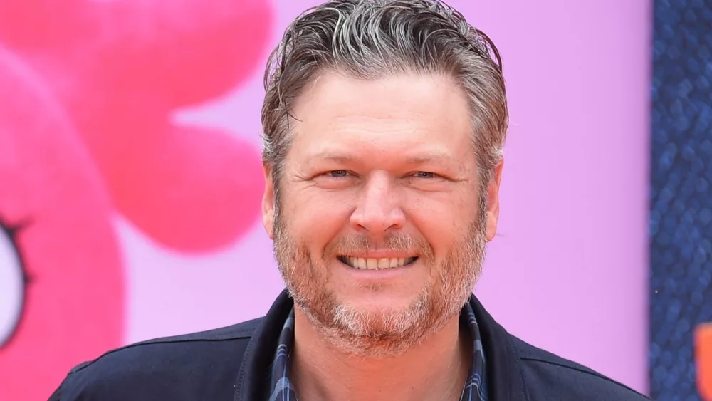 Blake Shelton arrives for the 'Ugly Dolls' World Premiere on April 27, 2019 in Los Angeles, CA