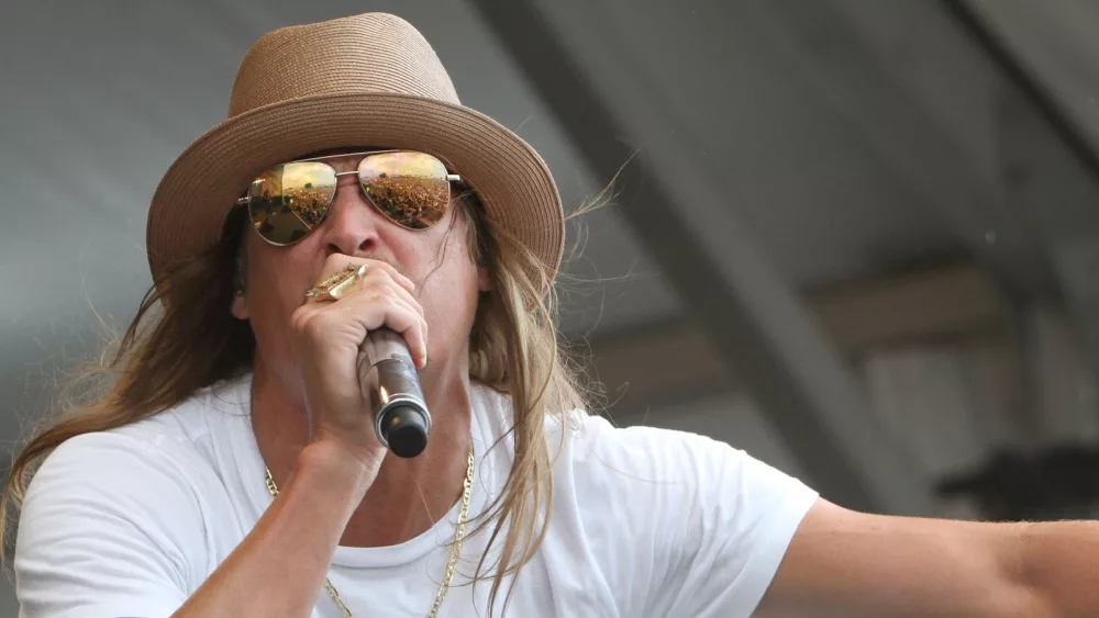 Robert James Ritchie, better known as Kid Rock, performs on stage at the 2011 New Orleans Jazz and Heritage Festival. New Orleans, Louisiana - May 8, 2011