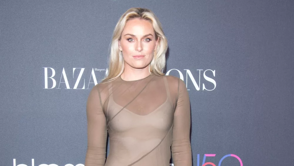 Lindsey Vonn attends 2022 Harper's Bazaar ICONS Bloomingdale's 150th Anniversary on September 09, 2022 in New York City.