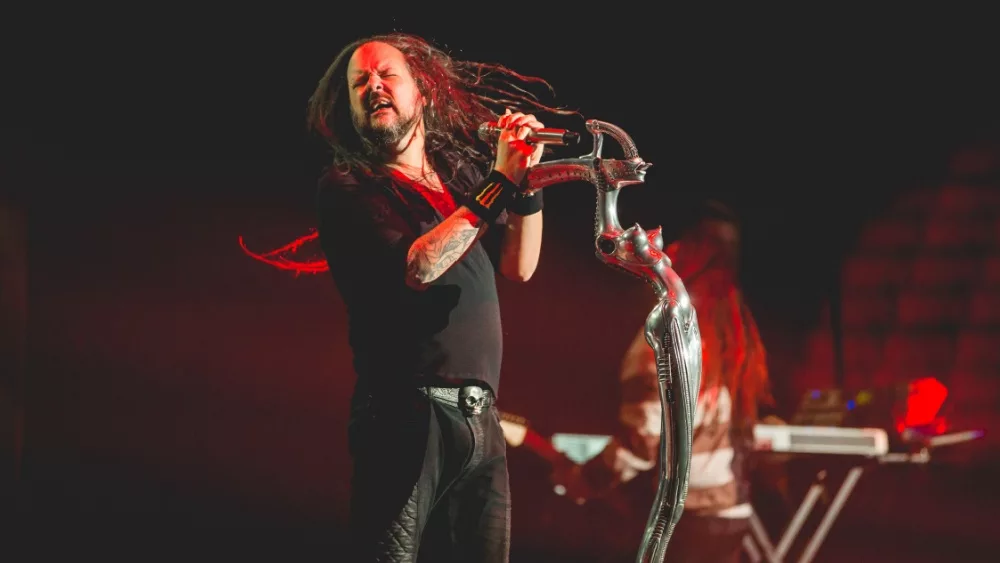 Korn performs live at Van Andel Arena. GRAND RAPIDS, MICHIGAN / USA - JANUARY 31, 2020