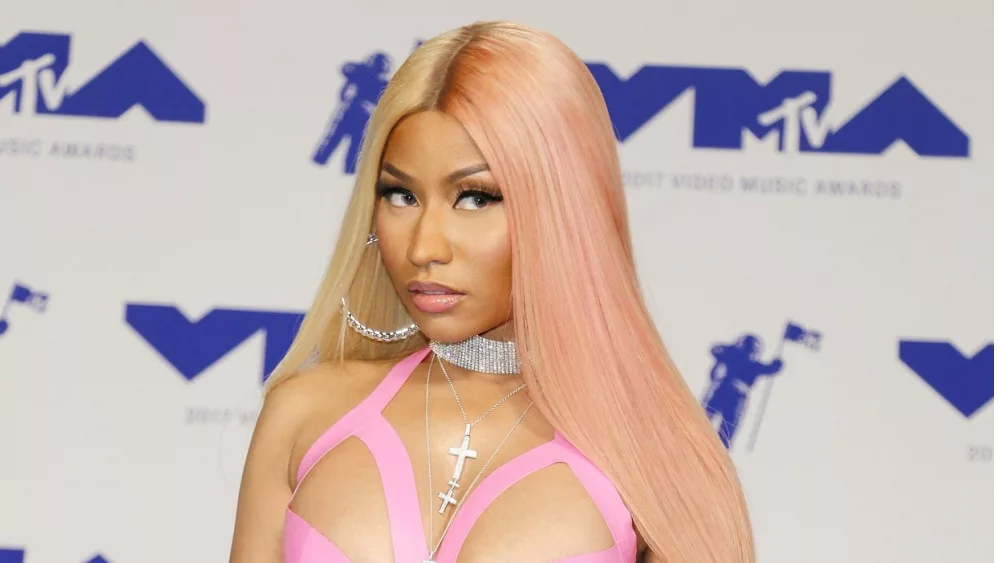 Nicki Minaj at the 2017 MTV Video Music Awards held at the Forum in Inglewood, USA on August 27, 2017.