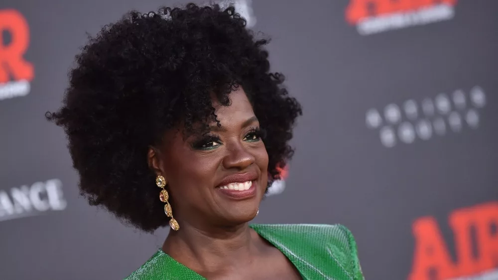 Viola Davis arrives for the ‘AIR’ Premiere on March 27, 2023 in Westwood, CA