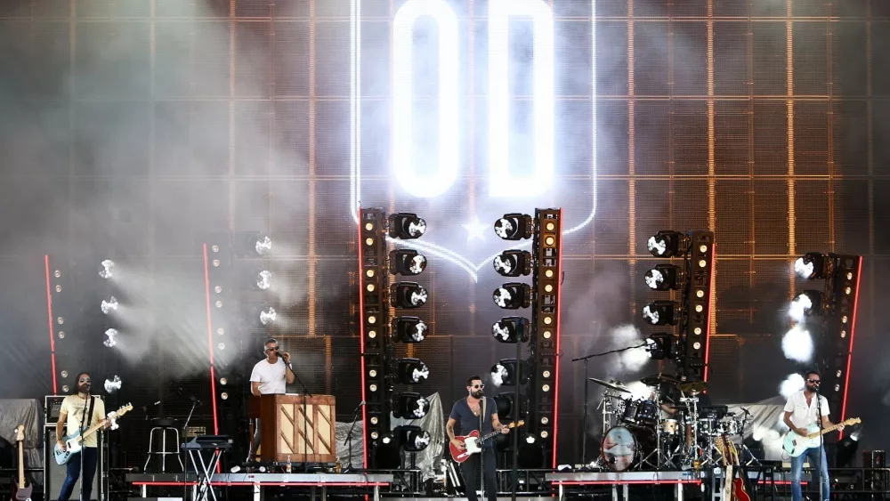 Old Dominion performs during Country Thunder Music Festival on July 22, 2017 in Twin Lakes, Wisconsin.