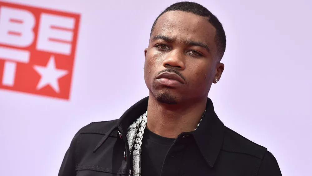 Roddy Ricch arrives for the 2021 BET Awards on June 27, 2021 in Los Angeles, CA