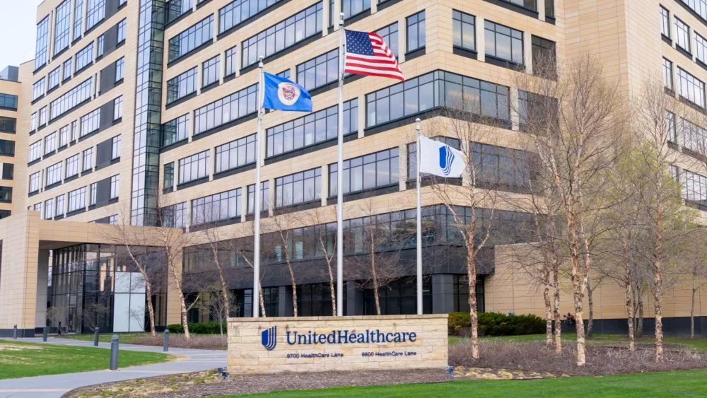 UnitedHealthcare headquarters in Minnetonka, Minnesota, USA, May 5, 2023.