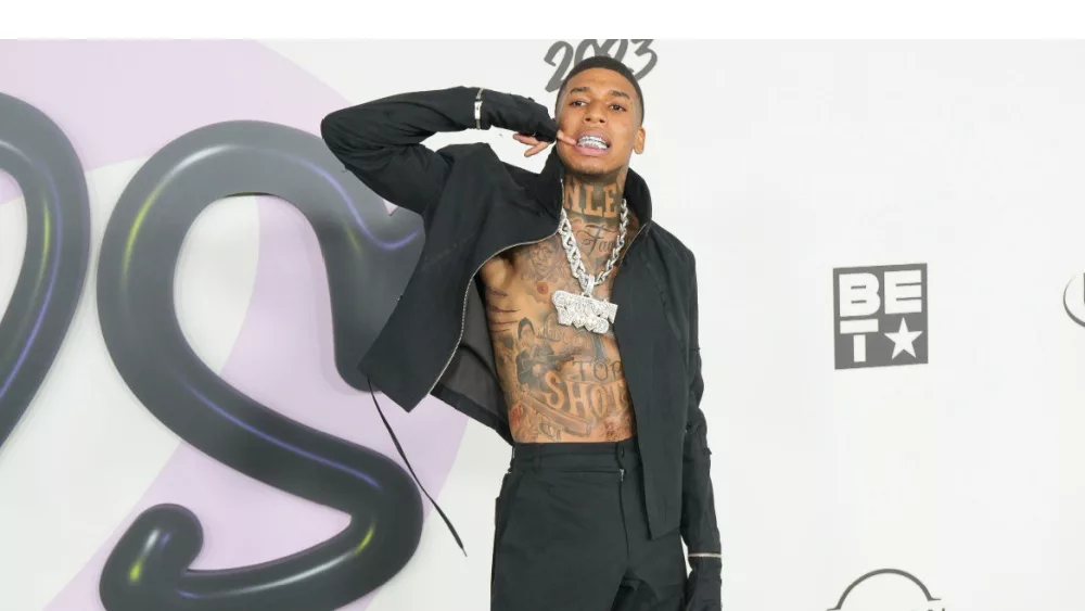 Nle Choppa at the 2023 BET HIP HOP AWARDS. Atlanta, Georgia USA - October 3 2023