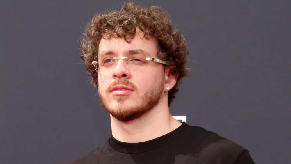 Jack Harlow at the 2022 BET Awards Arrivals at Microsoft Theater on June 26, 2022 in Los Angeles, CA