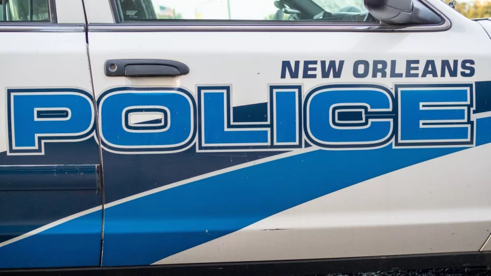 New Orleans, Louisiana - January 11, 2020: New Orleans Police Department Vehicle