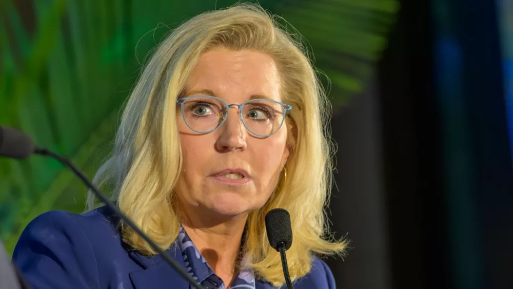 Former U.S. Congresswoman Liz Cheney at the New Orleans Book Festival at Tulane University. NEW ORLEANS, LA, USA - MARCH 15, 2024