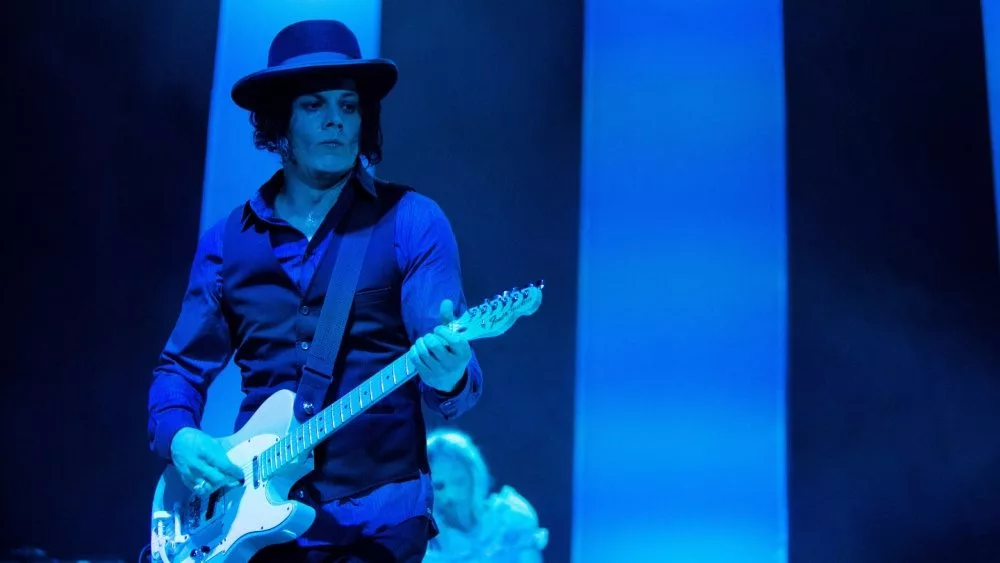 Jack White Performs on stage at WaMu Theater in Seattle, WA on August 14, 2012.