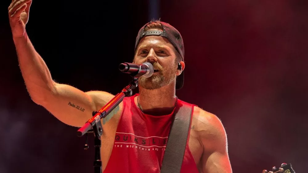 Kip Moore performs at the Cavendish Music Festival. CAVENDISH PEI - Saturday, July 8, 2017