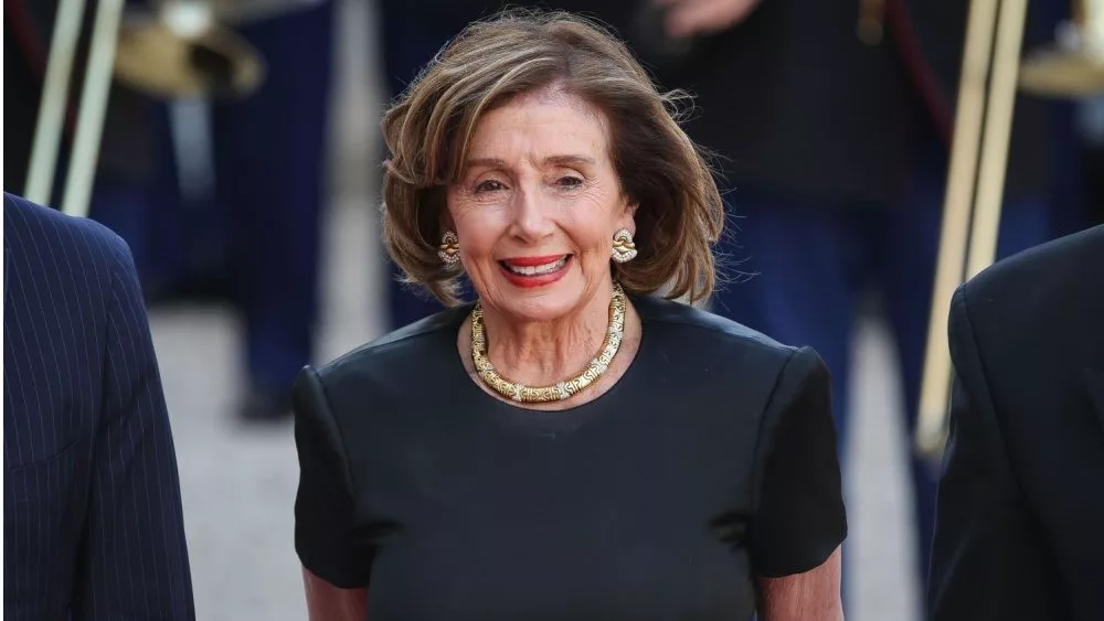 Nancy Pelosi at the State Dinner in honour of Joe Bien and Jill Biden at the Palais de l’Élysée in Paris. Paris, France, 08-06-2024.