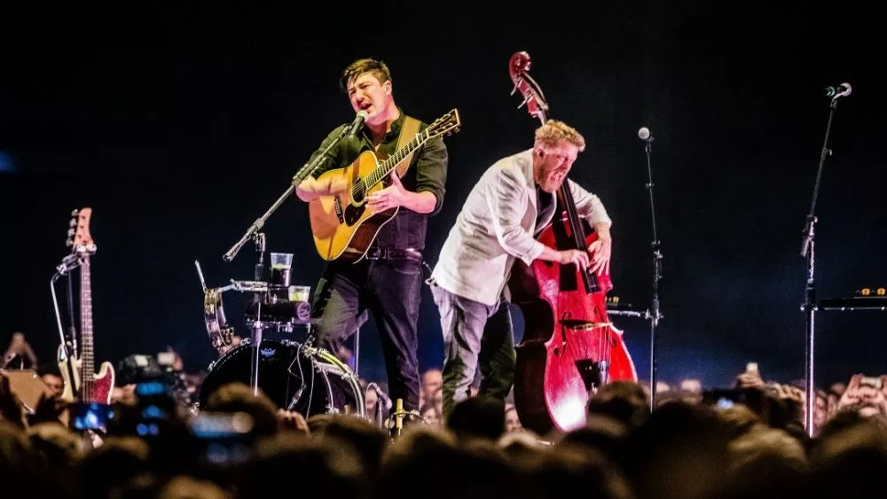 Concert of Mumford & Sons. 9 May 2019. Ziggo Dome, Amsterdam, The Netherlands