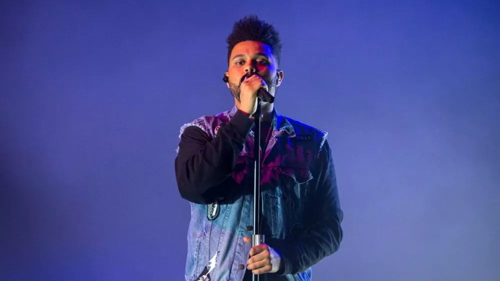 The Weeknd perform in concert at FIB Festival on July 13, 2017 in Benicassim, Spain.