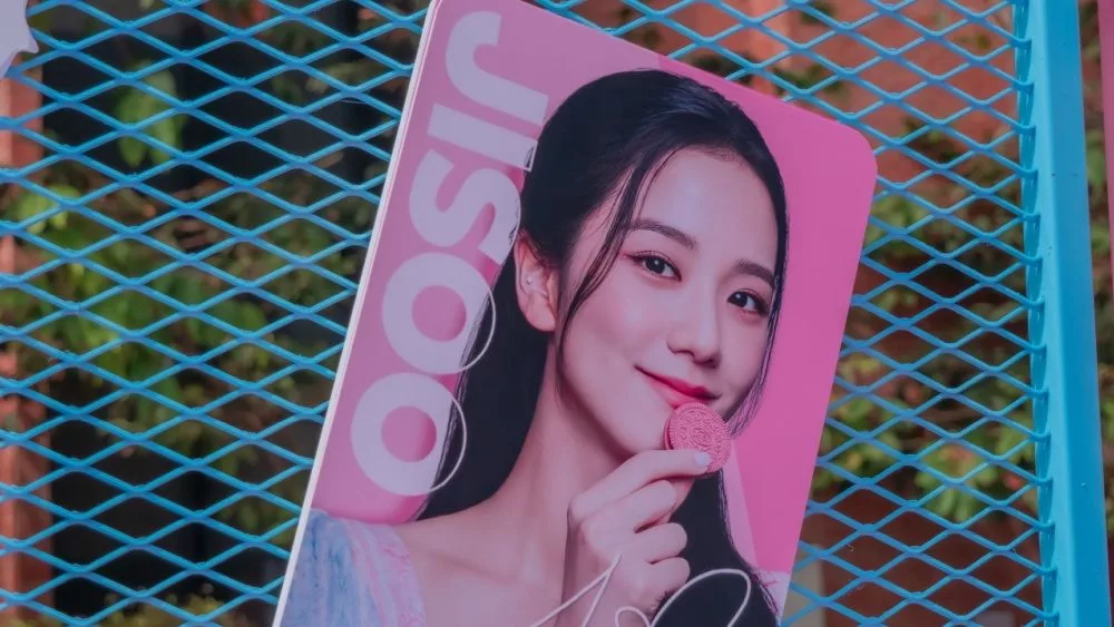 BANGKOK, OREO x BLACKPINK Event, Siam Square Block - 9 JAN 2023 : PHOTOGRAPH OF JISOO of BLACKPINK