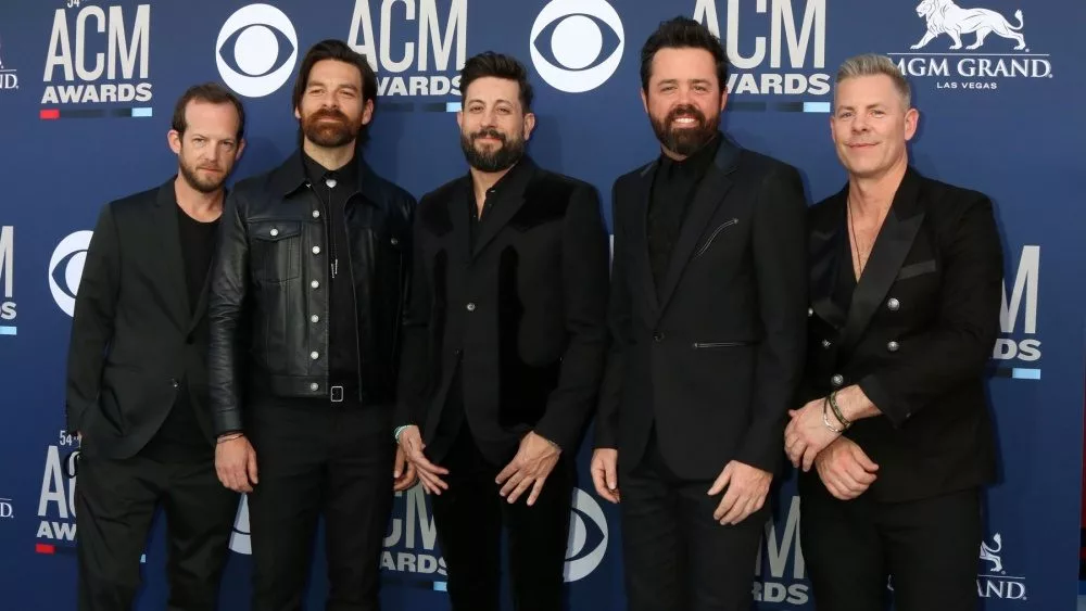 Old Dominion at the 54th Academy of Country Music Awards at the MGM Grand Garden Arena on April 7, 2019 in Las Vegas, NV