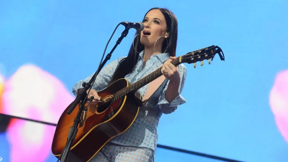 Kacey Musgraves performs at the 2018 Farm Aid Benefit Concert. Hartford, CT - September 22, 2018