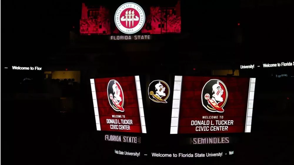 Donald Tucker Civic Center, home of the Florida State Seminoles basketball team tallahassee,FL/USA -3/20/19