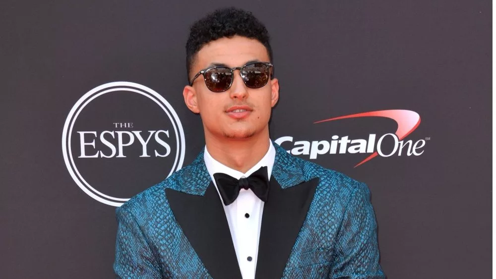 Kyle Kuzma at the 2018 ESPY Awards at the Microsoft Theatre LA Live. LOS ANGELES, CA - July 18, 2018