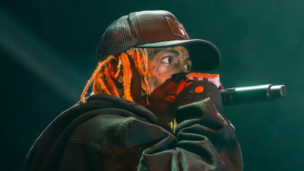 Lil Wayne Performing on stage at OneMusic Festival Atlanta, Georgia USA - October 10 2022