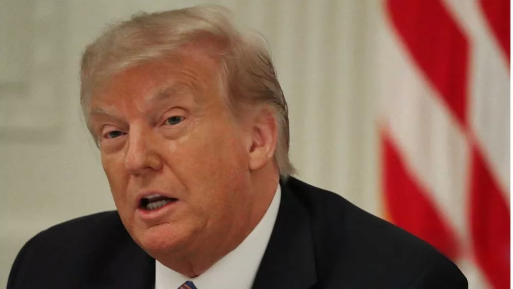 Donald Trump speaks during an event on July 07, 2020 in Washington, DC.