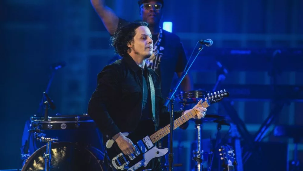 Jack White in concert at The Michigan Central Station. Detroit, Michigan June 6 2024