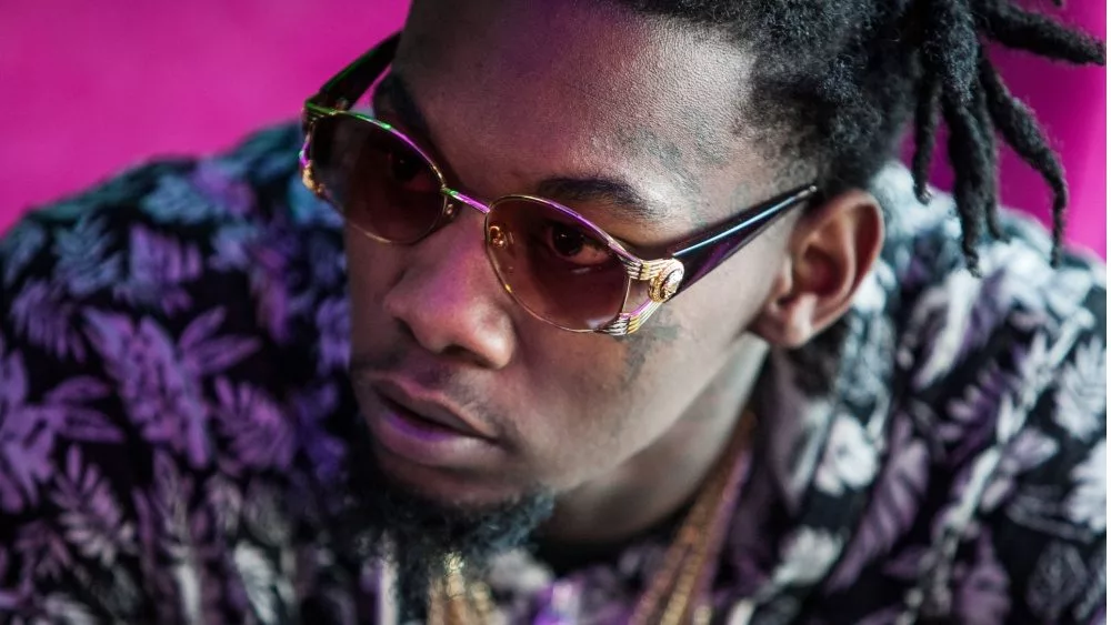 Rapper Offset from Migos MOSCOW - 27, MARCH, 2015