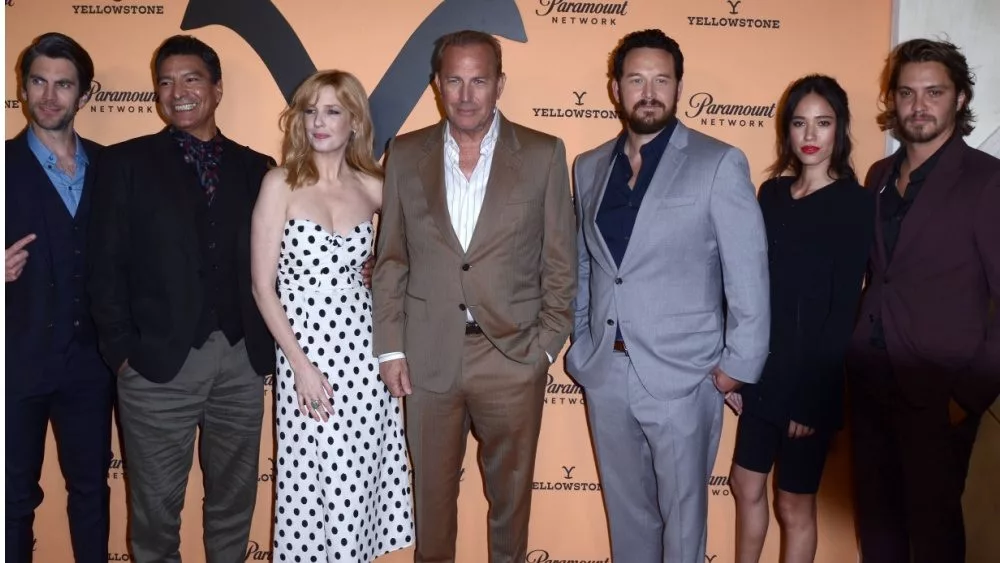 Cast at the "Yellowstone" Season 2 Premiere Party at the Lombardi House on May 30, 2019 in Los Angeles, CA