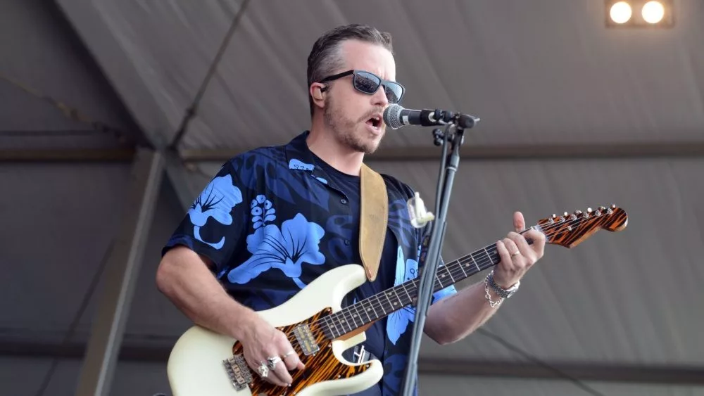 Jason Isbell and the 400 Unit performs at the New Orleans Jazz and Heritage Festival in Louisiana. New Orleans, LA - May 4, 2018