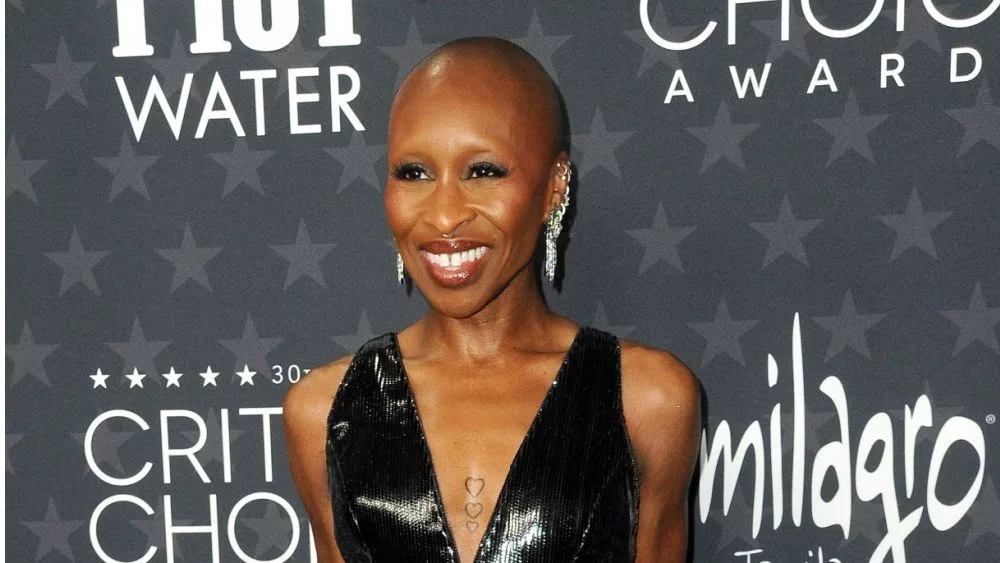 Cynthia Erivo at the 30th Annual Critics Choice Awards held at the Barker Hangar in Satna Monica, USA on February 7, 2025.