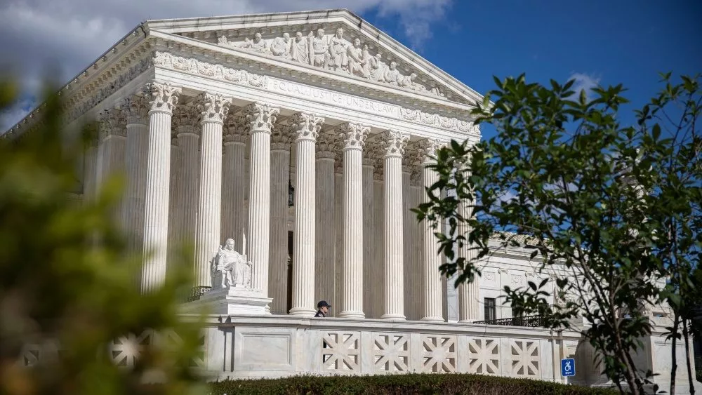 The United States Supreme Court is seen in Washington, DC, on July 01, 2024.