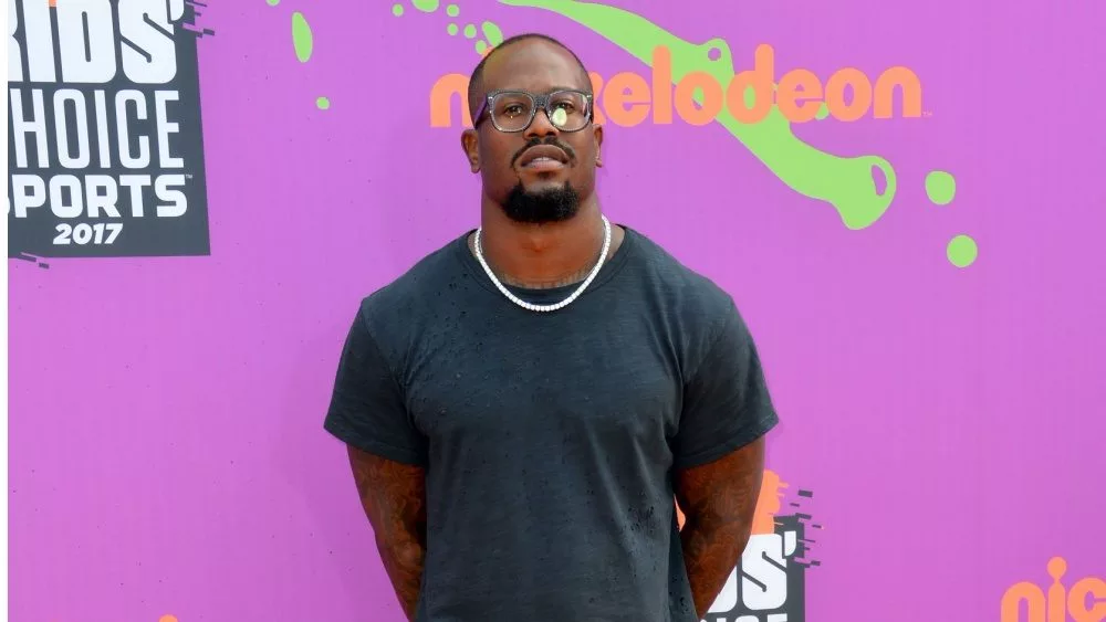 Von Miller at Nickelodeon's Kids' Choice Sports 2017 at UCLA's Pauley Pavilion. LOS ANGELES, CA - July 13, 2017