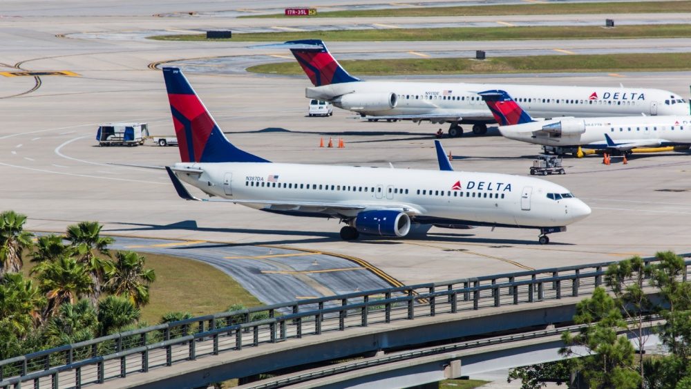 Passengers safely evacuated after Delta flight catches fire at Orlando airport